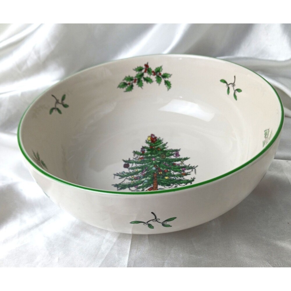VINTAGE SPODE CHRISTMAS TREE 7'' BOWL